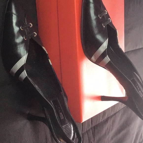 Sprit, Color Blk/Silver, Heel length 5cm - Picture 1 of 4